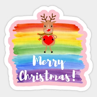 MERRY CHRISTMAS Sticker